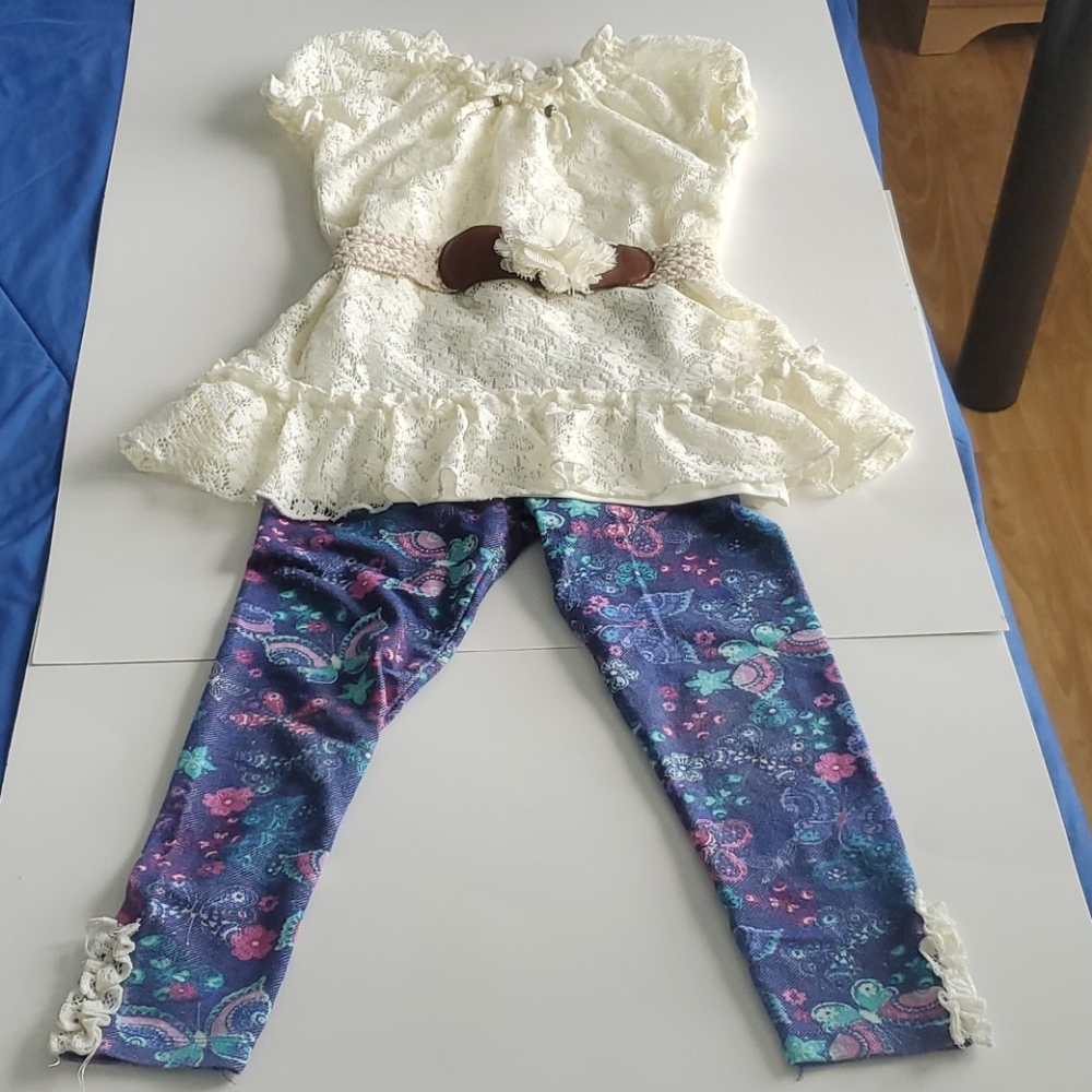 SELF ESTEEM KIDS CLOTHES 2 pc(Legging set)